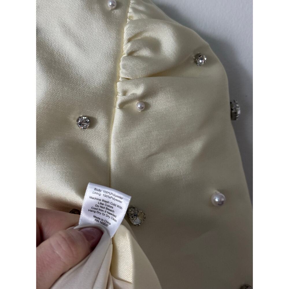 NWT Hunter Bell XS Ivory Gem Olivia Top - Picture 5 of 6
